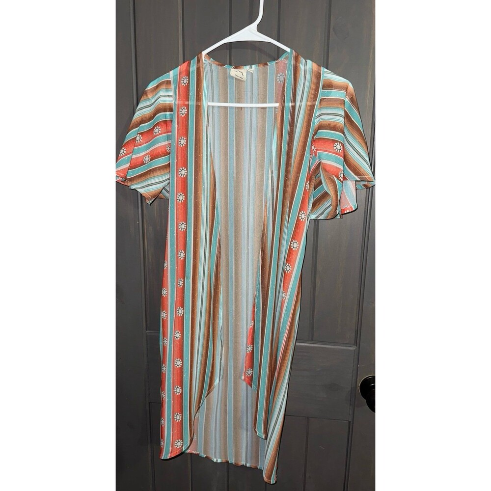 LIKE NEW GIRLS WESTERN CARDIGAN